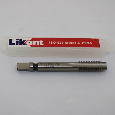 Метчик м/р М10х1,25 Likant Р6М5